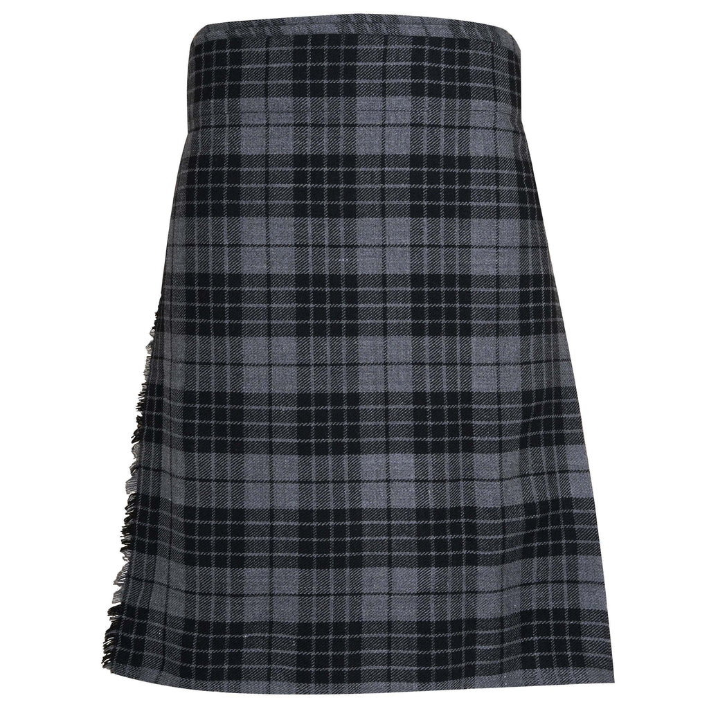 Men's Scottish Traditional 5 Yard Grey Watch Tartan Kilt, Highland Wedding Wool Kilts