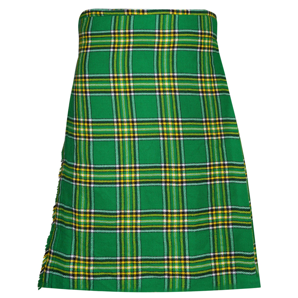 Men's Scottish Traditional 5 Yard Irish Tartan Kilt, Highland Wedding Wool Kilts