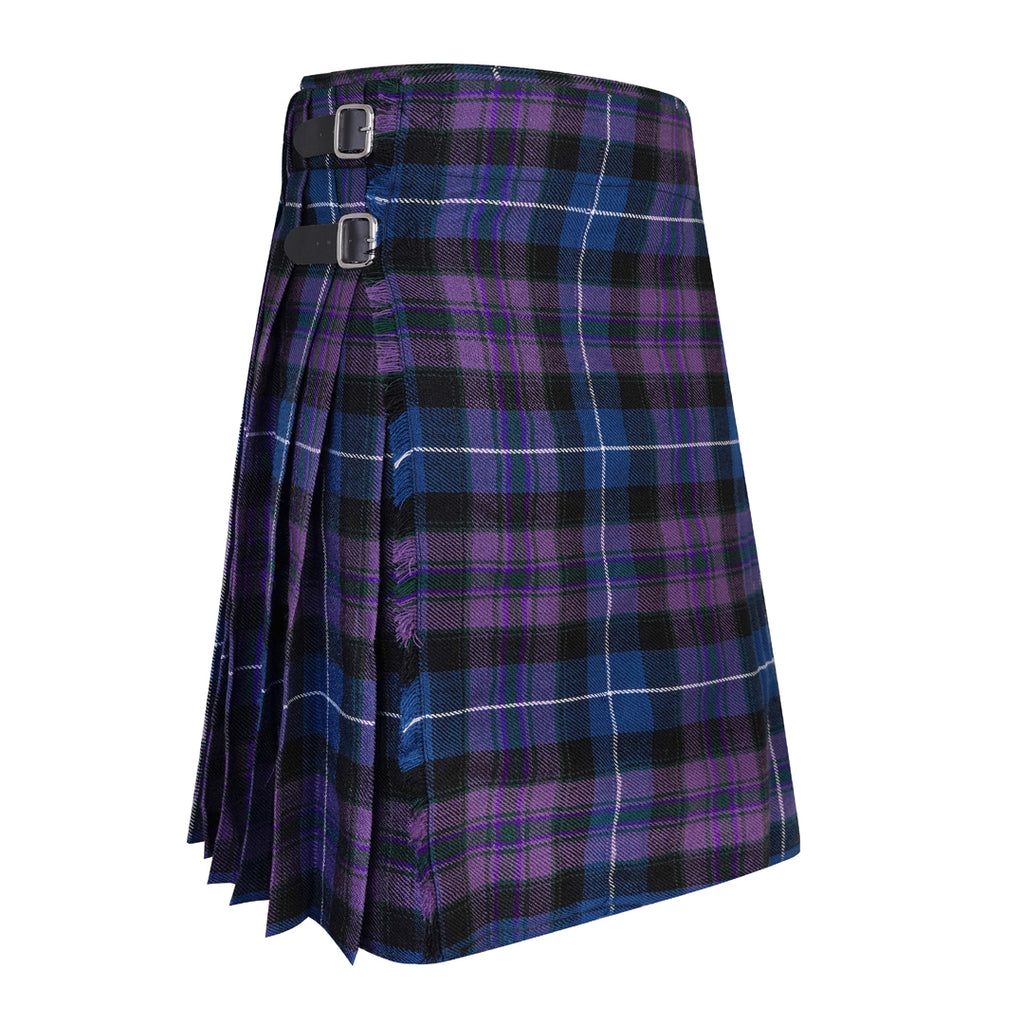Men's Scottish Traditional 5 Yard Pride of Scotland Tartan Kilt, Highland Wedding Wool Kilts