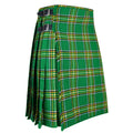 Men's Scottish Traditional 5 Yard Irish Tartan Kilt, Highland Wedding Wool Kilts
