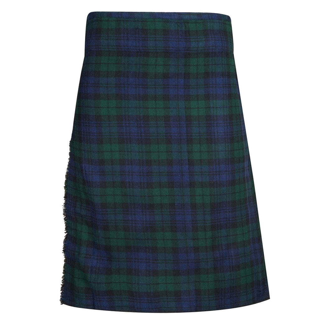 Men's Scottish Traditional 5 Yard Black Watch Tartan Kilt, Highland Wedding Wool Kilt