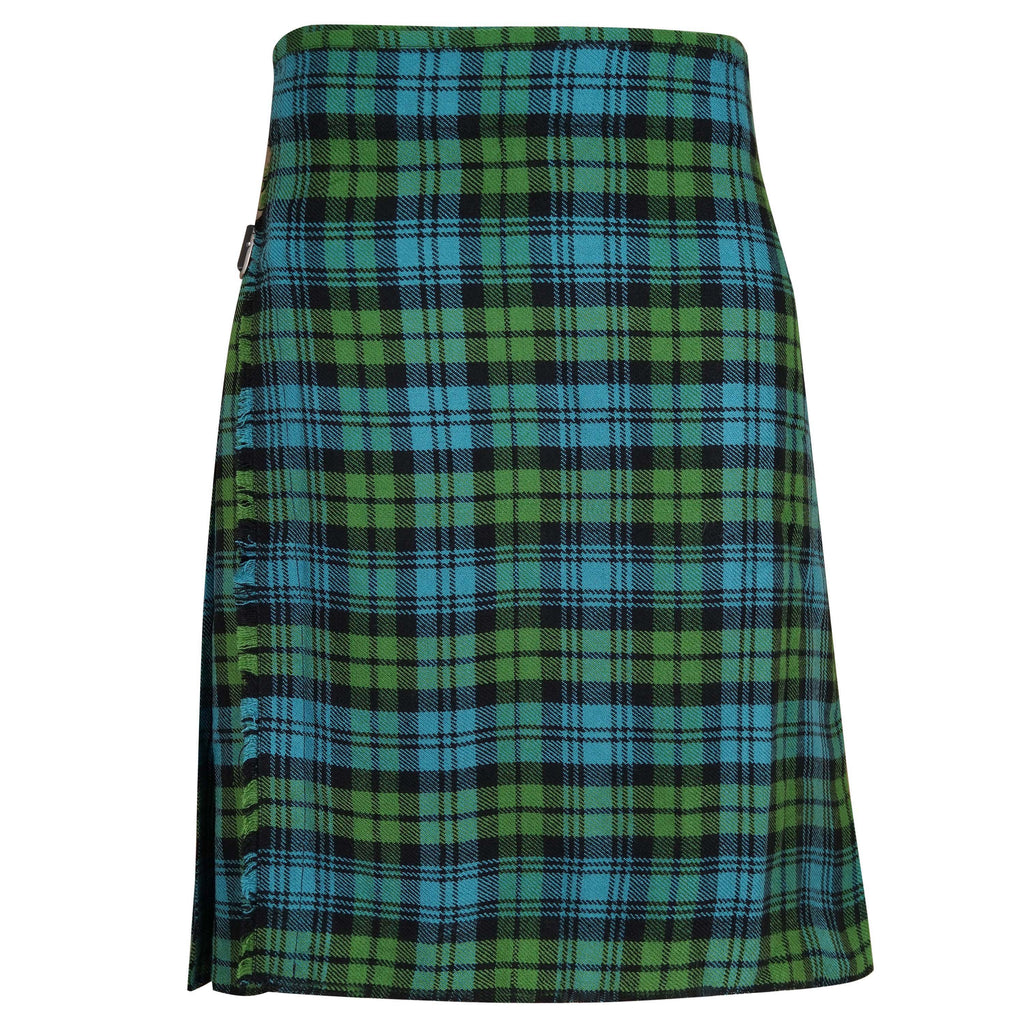 Men's Scottish Traditional 5 Yard Campbell Ancient Tartan Kilt, Highland Wedding Wool Kilts