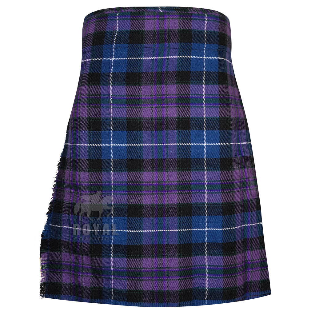 Men's Scottish Traditional 5 Yard Pride of Scotland Tartan Kilt, Highland Wedding Wool Kilts